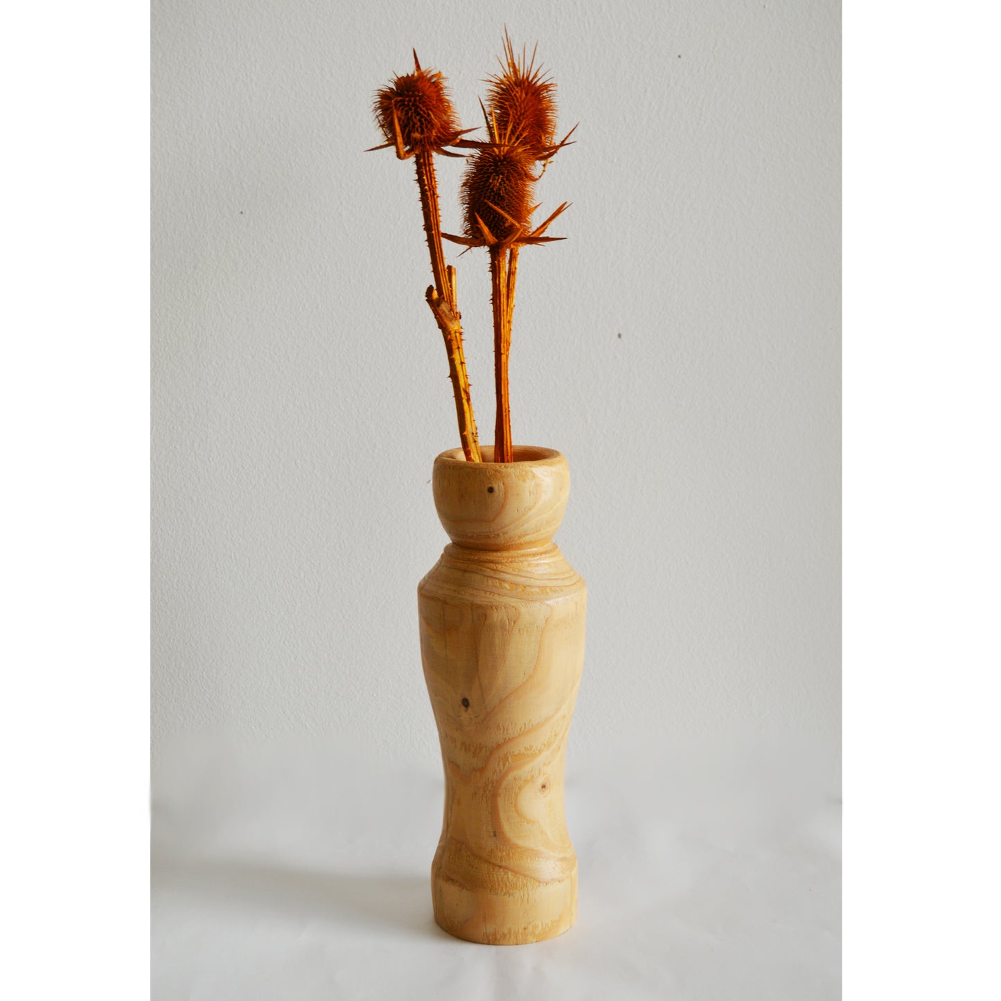 Vase en bois
