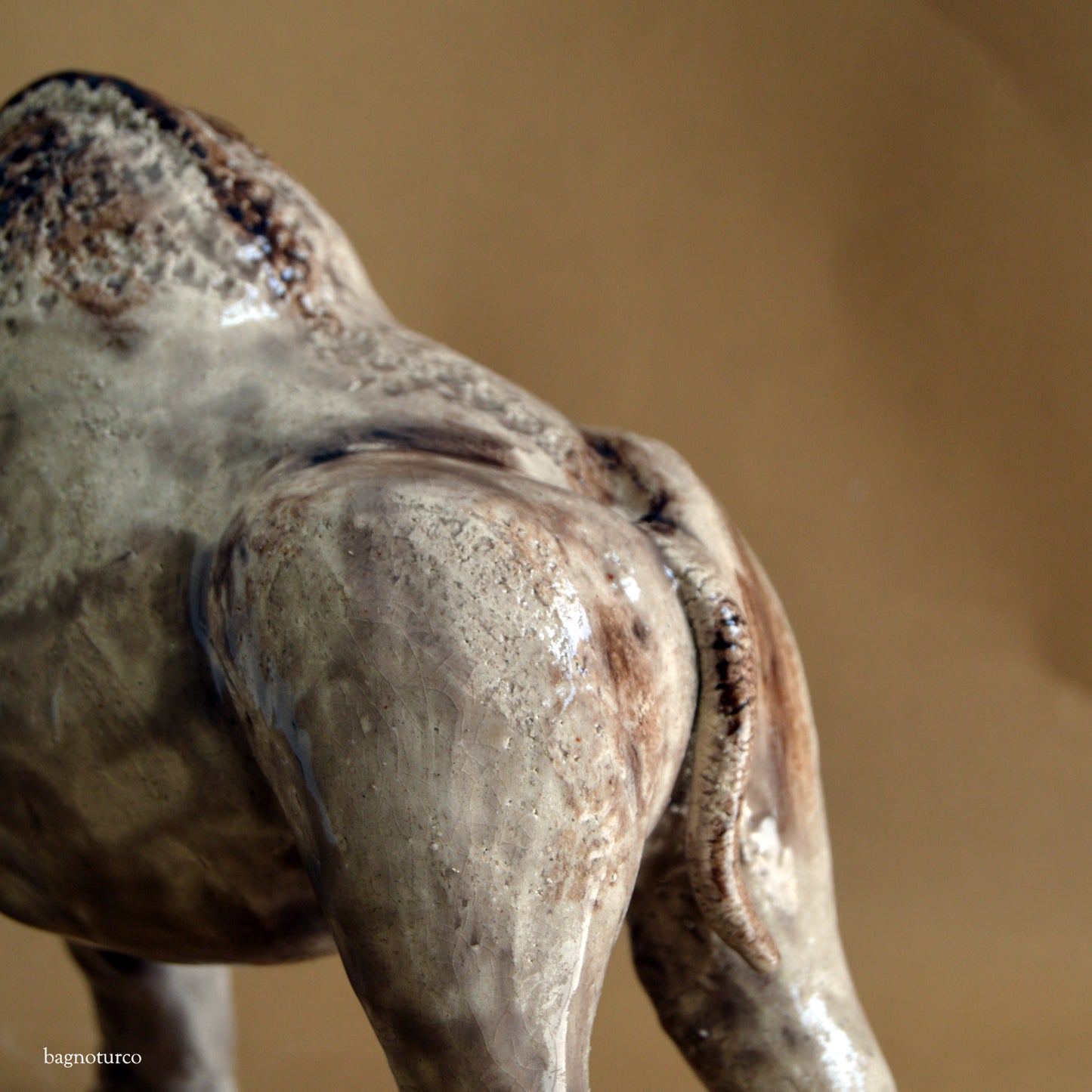 Dromedary ceramic sculpture
