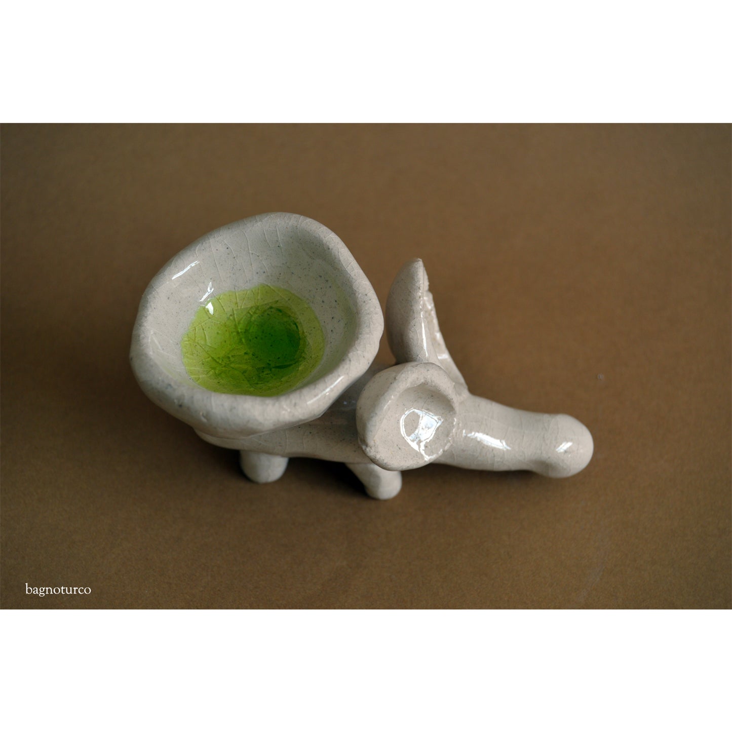 Ceramic sculpture in the shape of a tapir